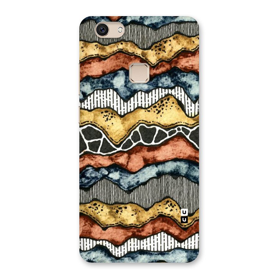 Best Texture Pattern Back Case for Vivo V7