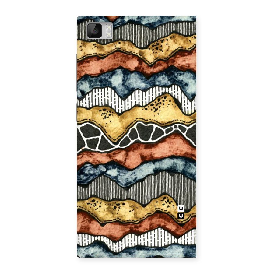 Best Texture Pattern Back Case for Xiaomi Mi3