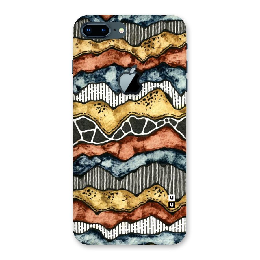 Best Texture Pattern Back Case for iPhone 7 Plus Apple Cut