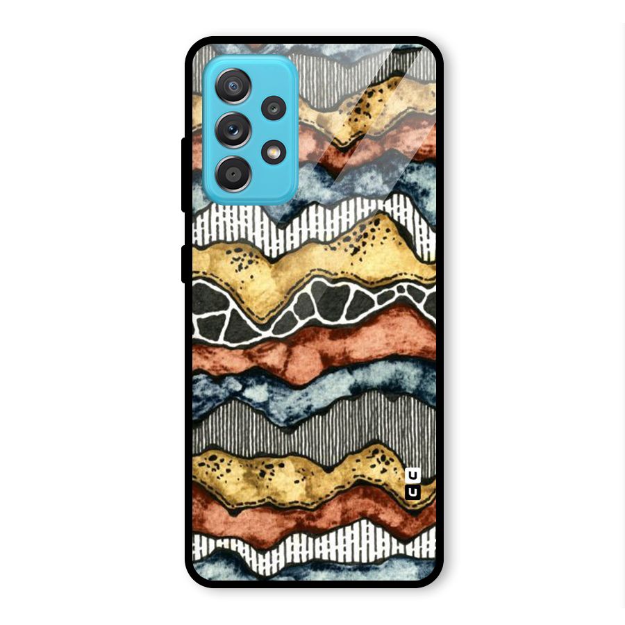Best Texture Pattern Glass Back Case for Galaxy A52s 5G