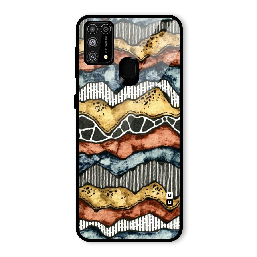 Best Texture Pattern Glass Back Case for Galaxy F41