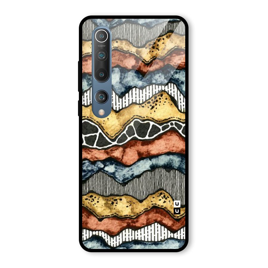 Best Texture Pattern Glass Back Case for Mi 10