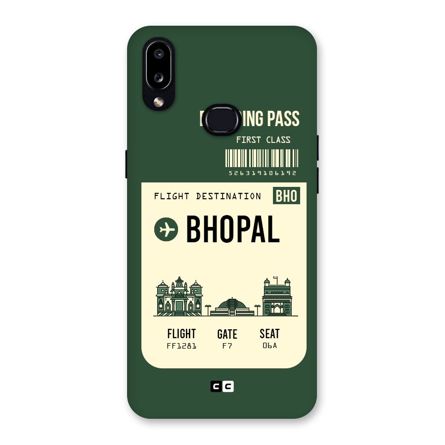 Bhopal Boarding Pass Back Case for Galaxy A10s