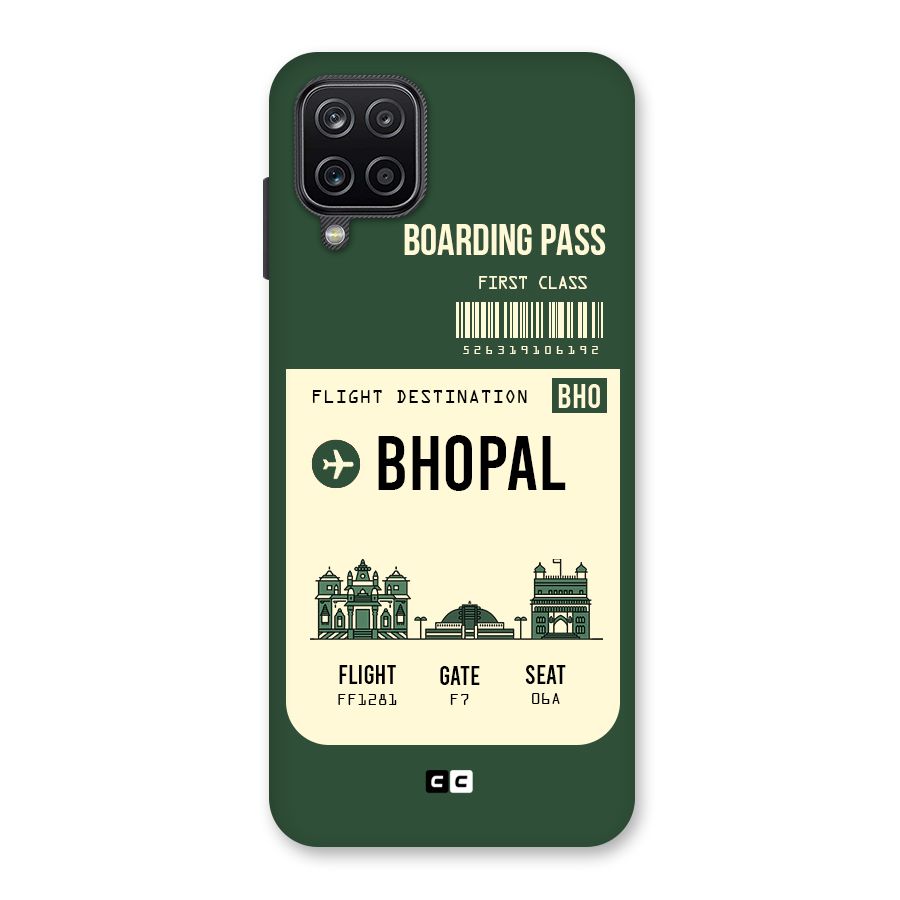 Bhopal Boarding Pass Back Case for Galaxy A12