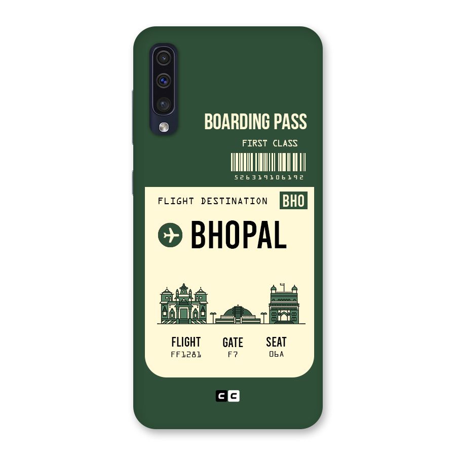 Bhopal Boarding Pass Back Case for Galaxy A50s