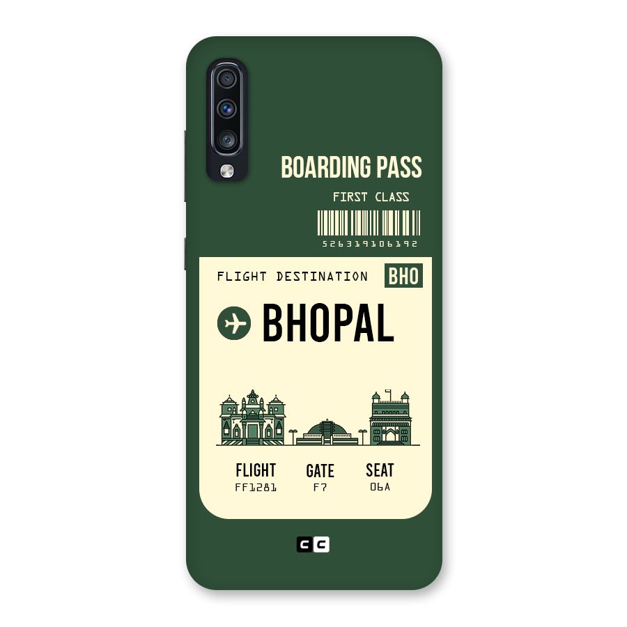 Bhopal Boarding Pass Back Case for Galaxy A70