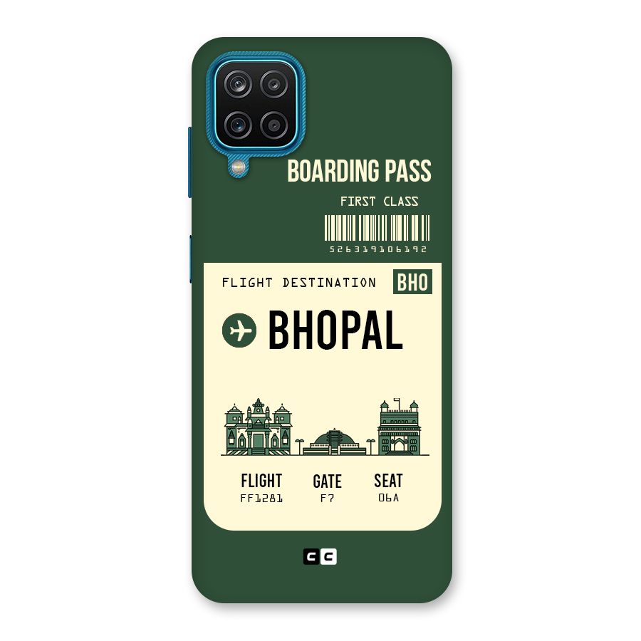 Bhopal Boarding Pass Back Case for Galaxy M12