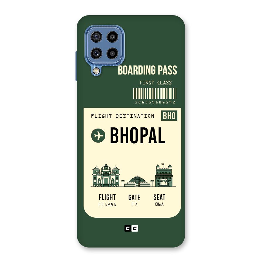 Bhopal Boarding Pass Back Case for Galaxy M32