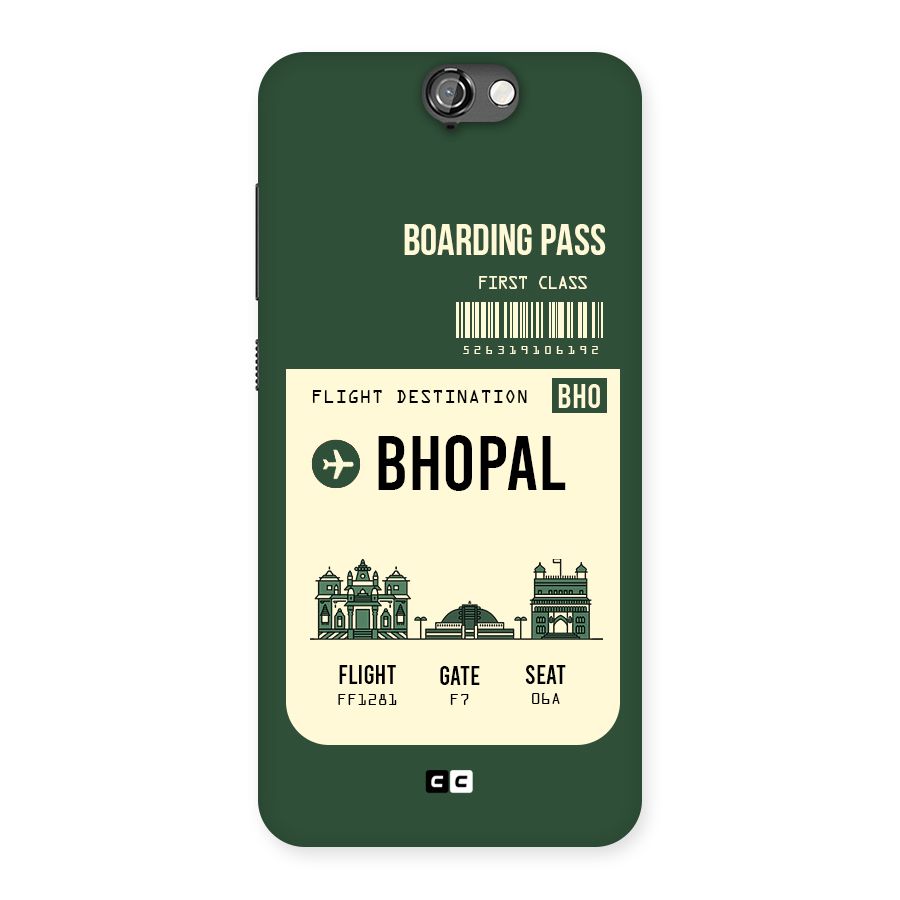 Bhopal Boarding Pass Back Case for HTC One A9