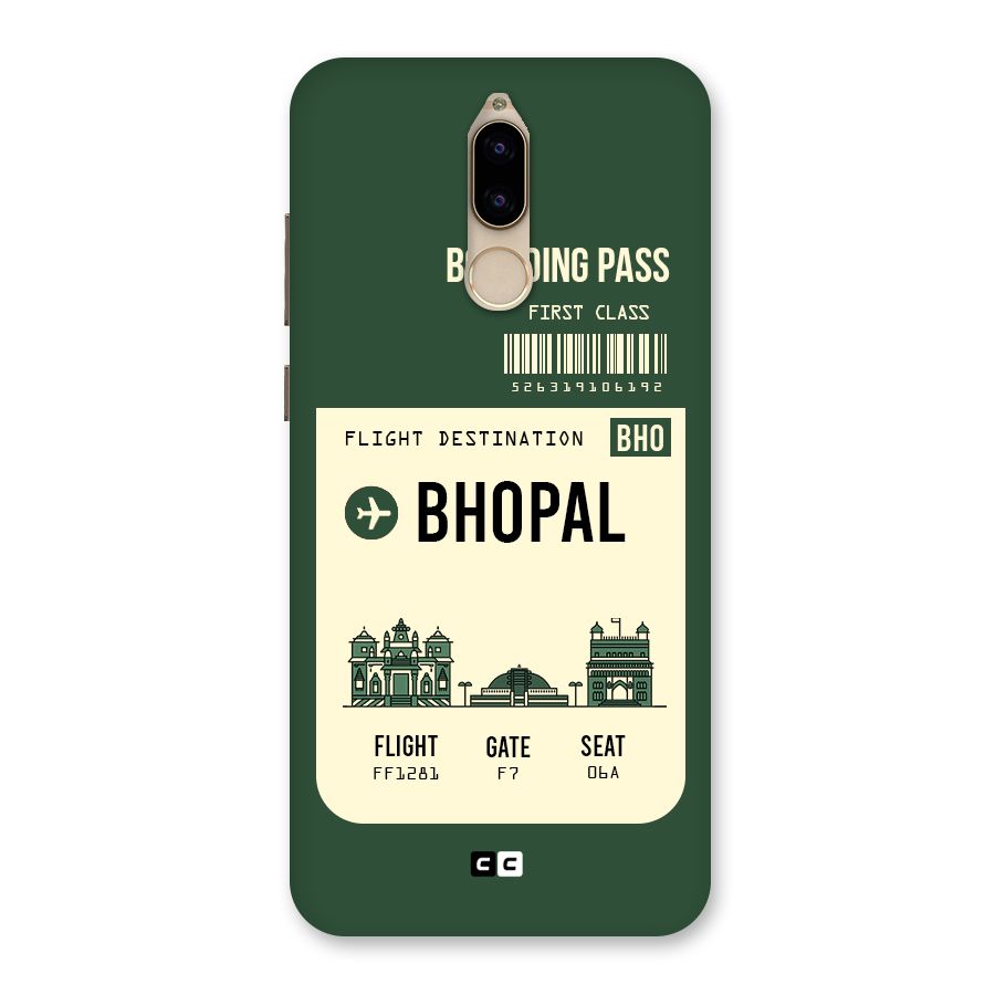 Bhopal Boarding Pass Back Case for Honor 9i