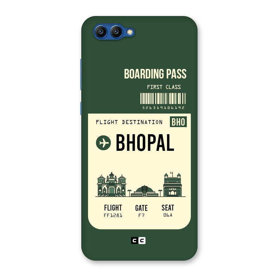 Bhopal Boarding Pass Back Case for Honor View 10