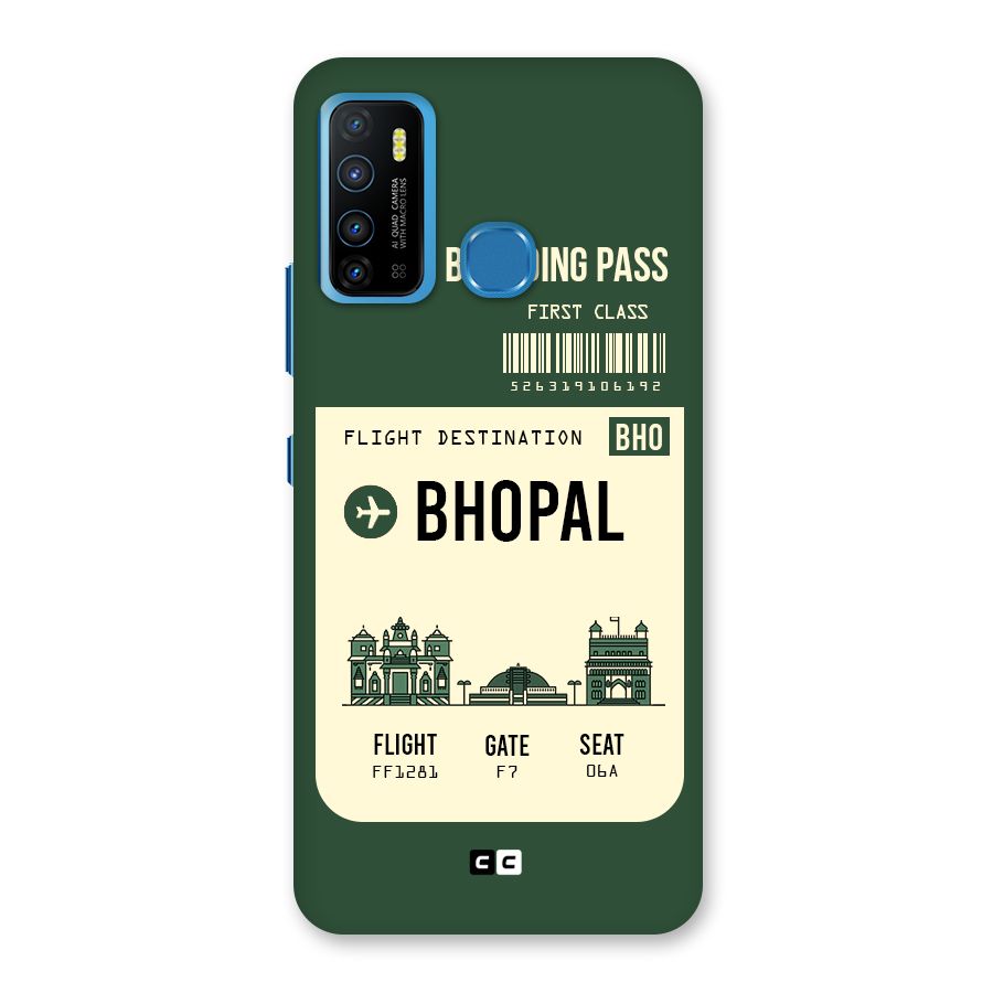 Bhopal Boarding Pass Back Case for Infinix Hot 9