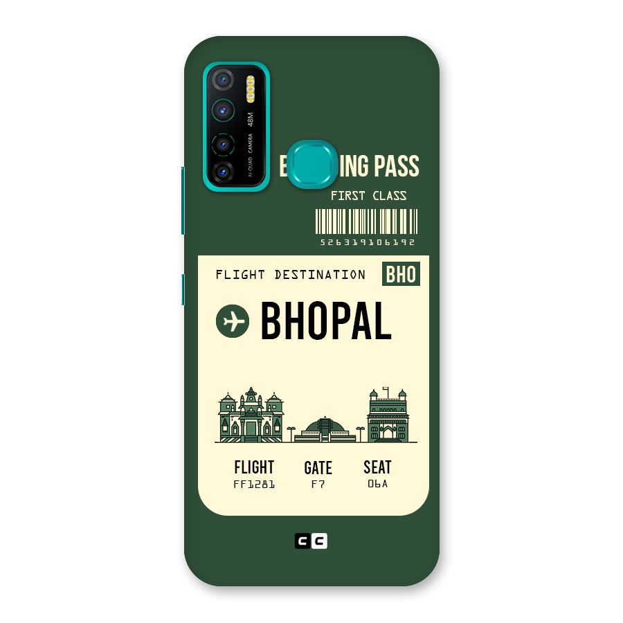 Bhopal Boarding Pass Back Case for Infinix Hot 9 Pro