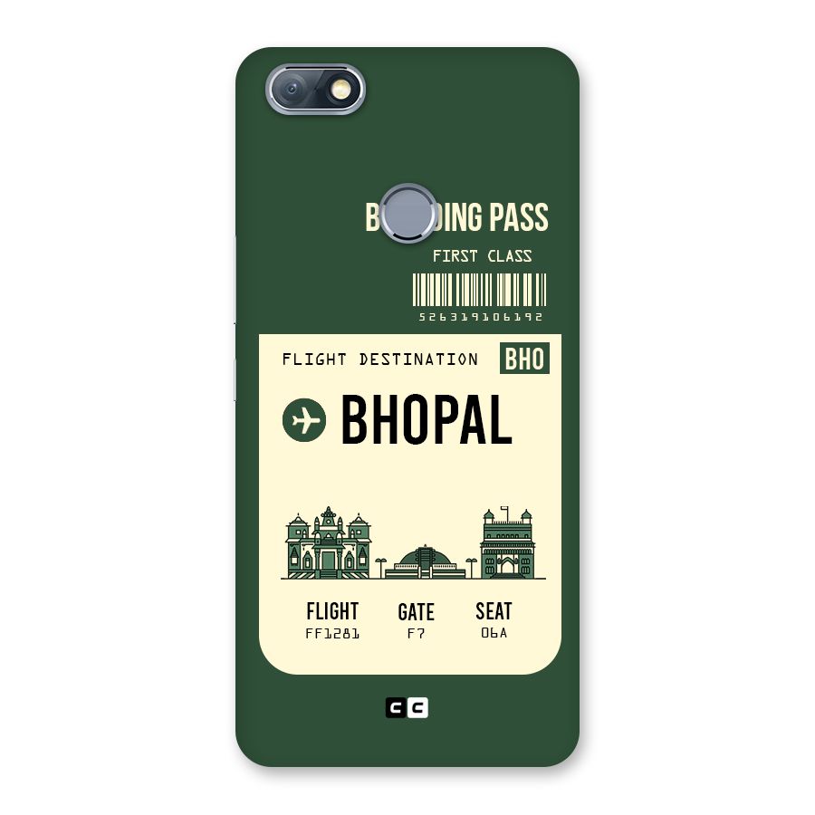 Bhopal Boarding Pass Back Case for Infinix Note 5