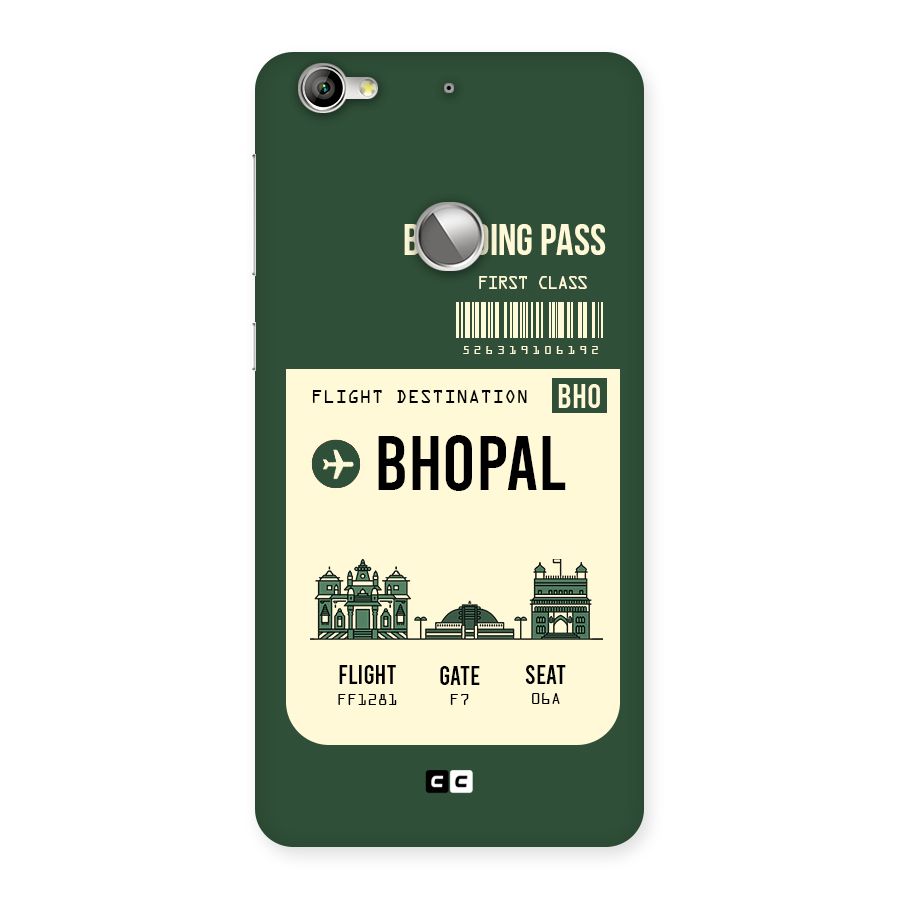 Bhopal Boarding Pass Back Case for LeTV Le 1s