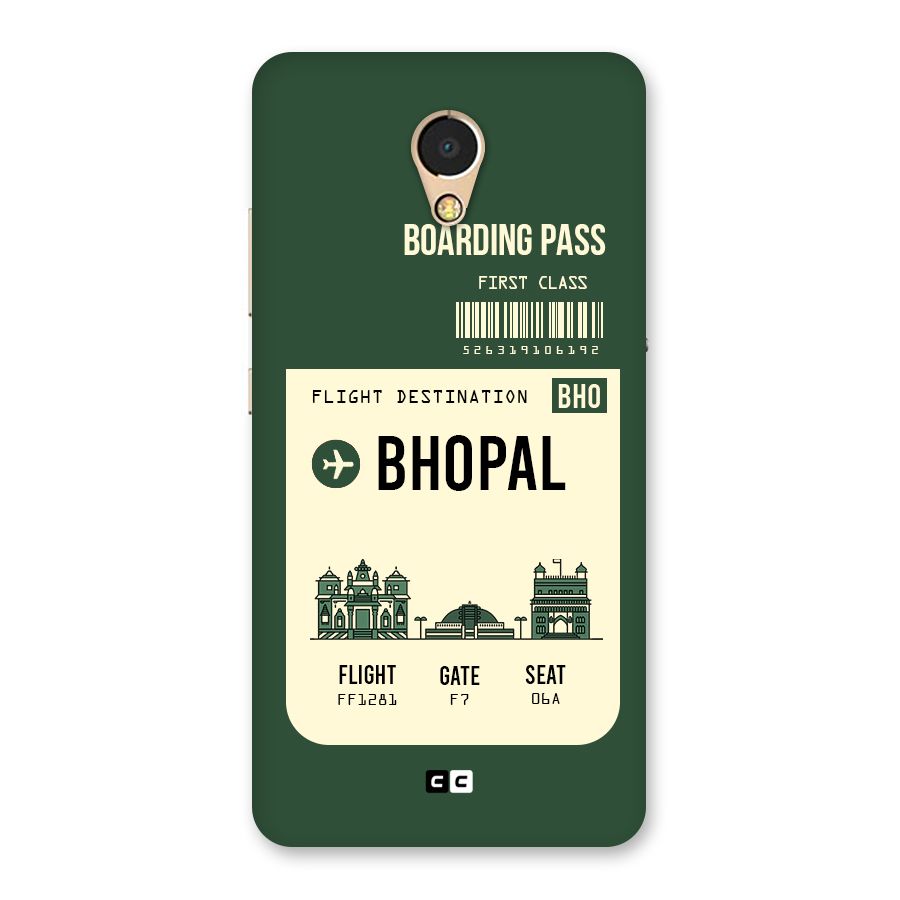 Bhopal Boarding Pass Back Case for Lenovo P2