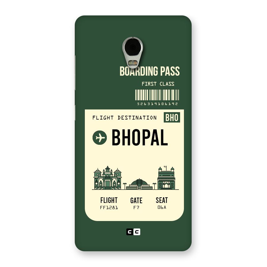 Bhopal Boarding Pass Back Case for Lenovo Vibe P1
