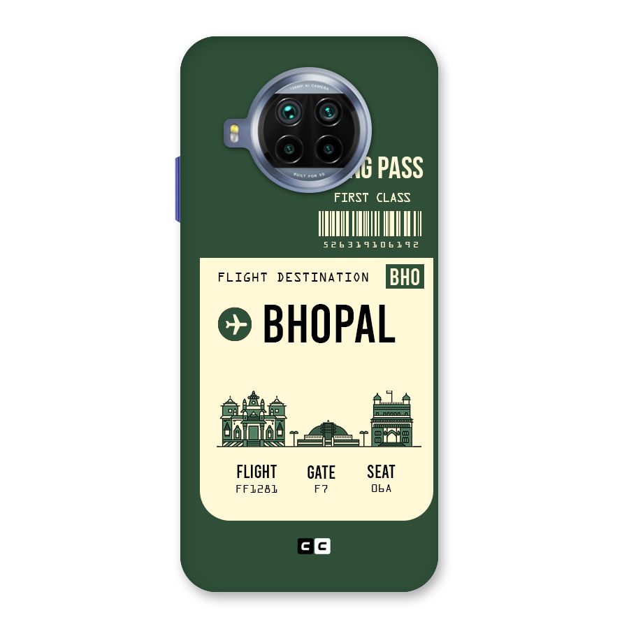 Bhopal Boarding Pass Back Case for Mi 10i