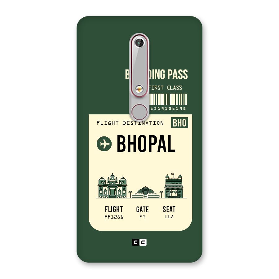Bhopal Boarding Pass Back Case for Nokia 6.1
