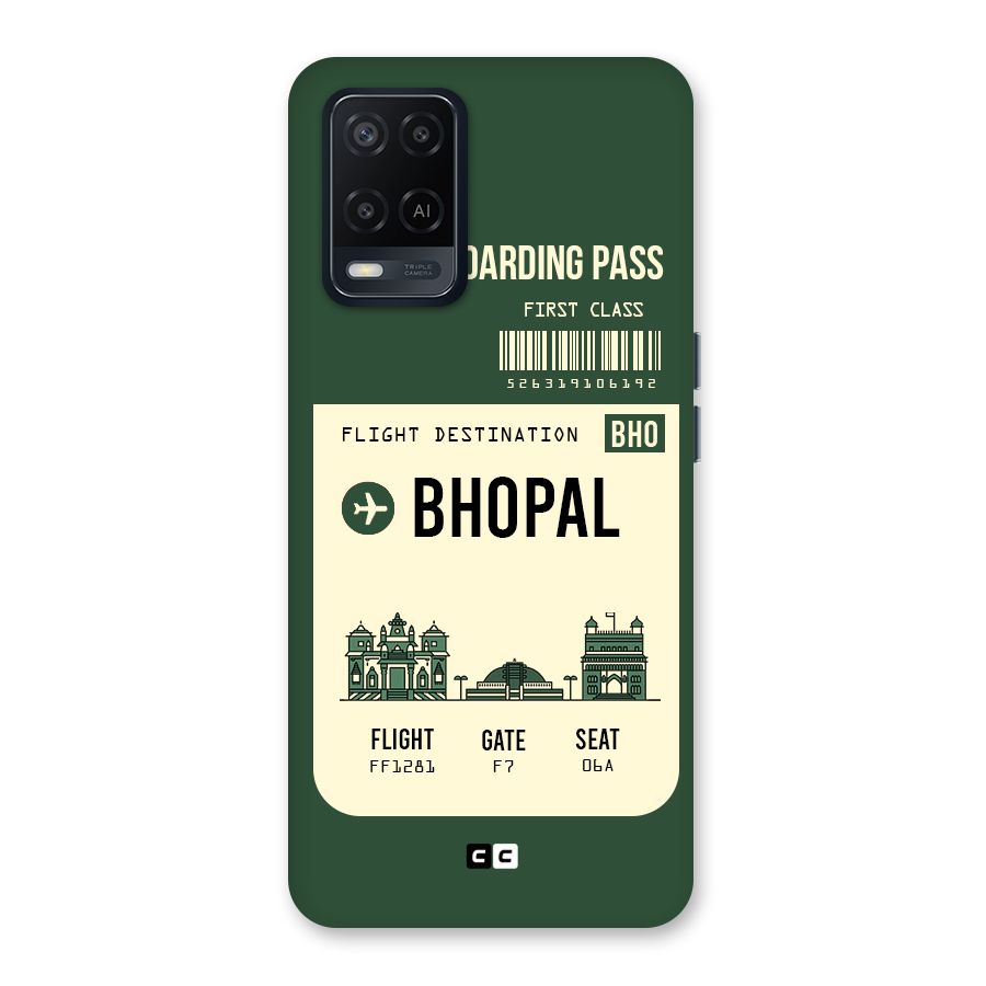 Bhopal Boarding Pass Back Case for Oppo A54