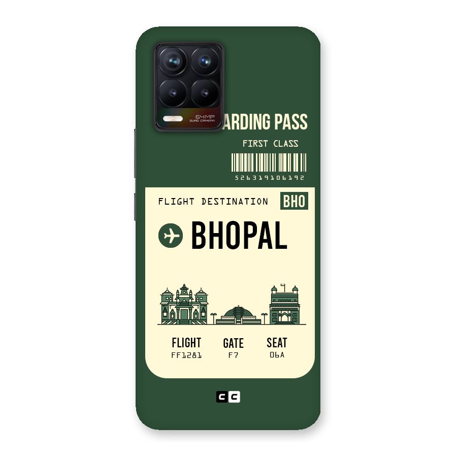 Bhopal Boarding Pass Back Case for Realme 8