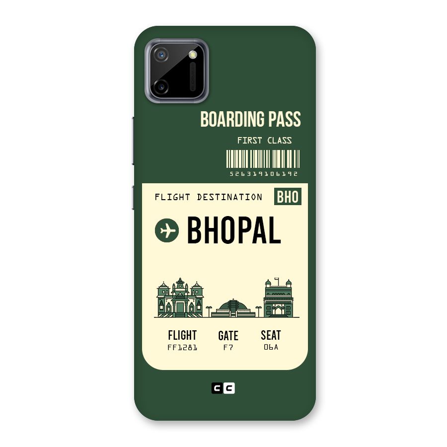 Bhopal Boarding Pass Back Case for Realme C11