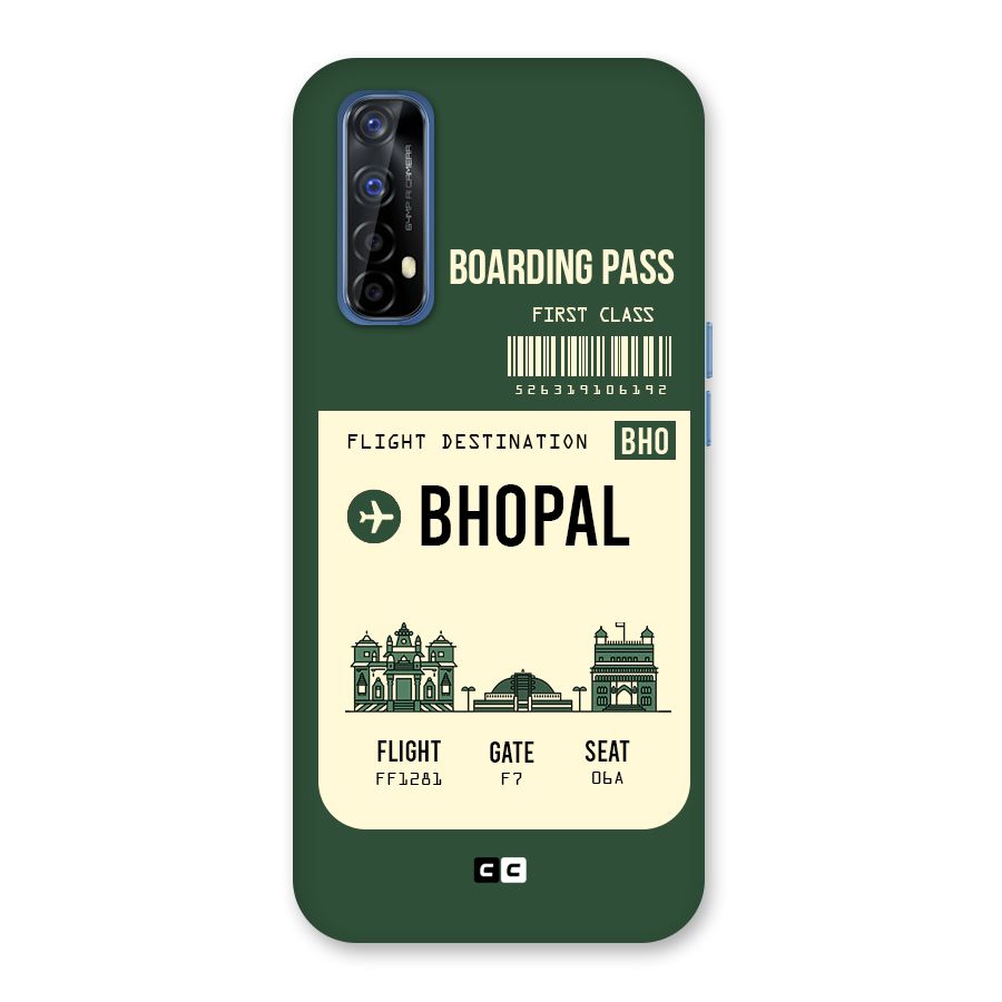 Bhopal Boarding Pass Back Case for Realme Narzo 20 Pro
