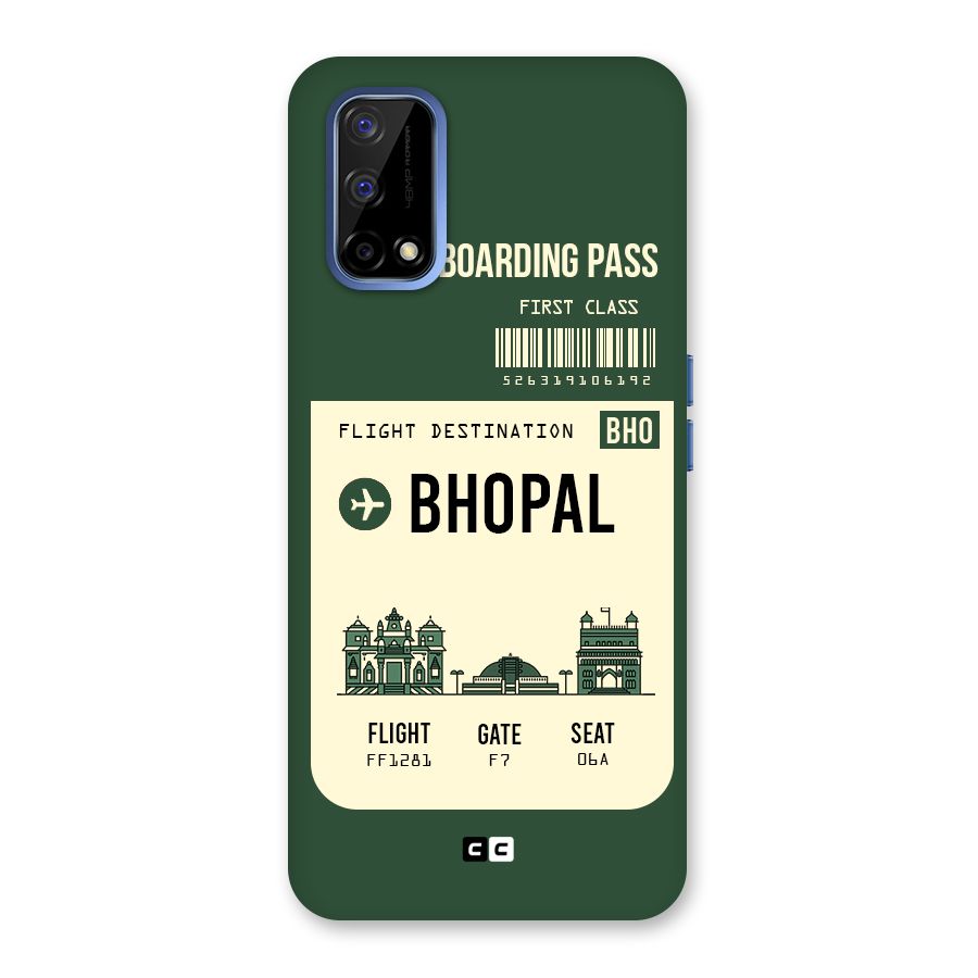 Bhopal Boarding Pass Back Case for Realme Narzo 30 Pro