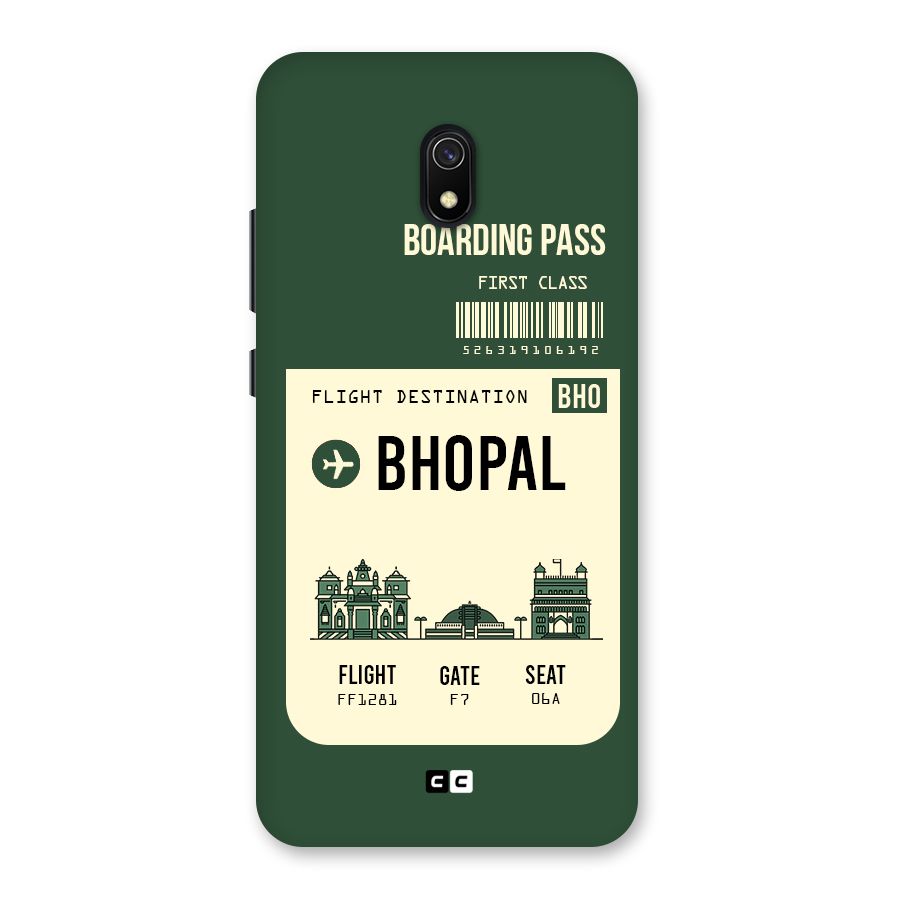 Bhopal Boarding Pass Back Case for Redmi 8A