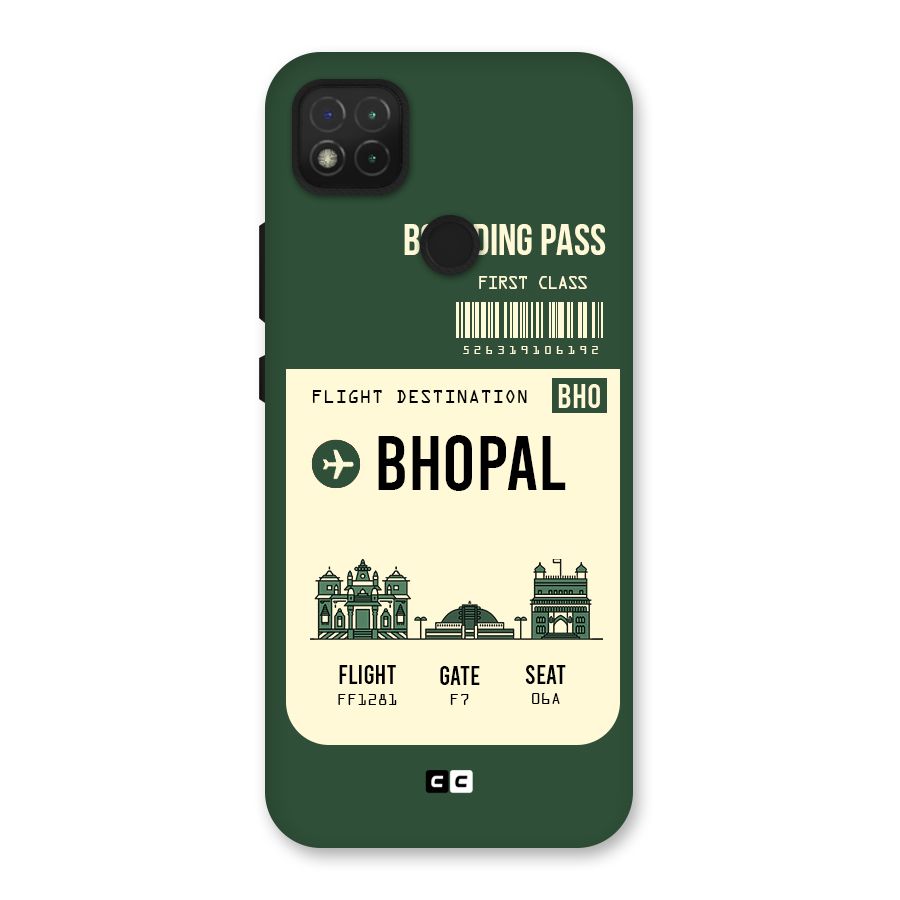 Bhopal Boarding Pass Back Case for Redmi 9