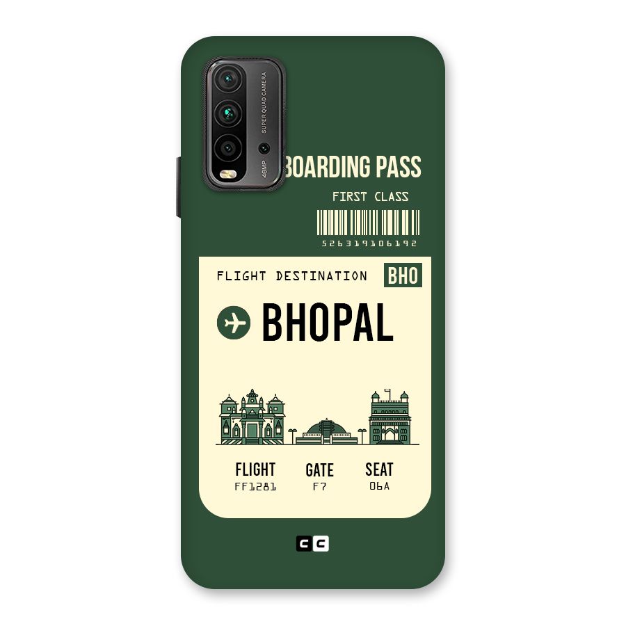 Bhopal Boarding Pass Back Case for Redmi 9 Power
