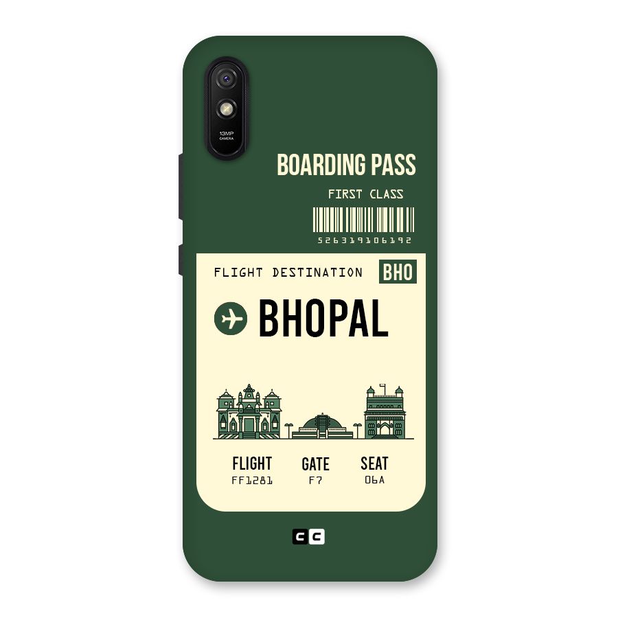 Bhopal Boarding Pass Back Case for Redmi 9i