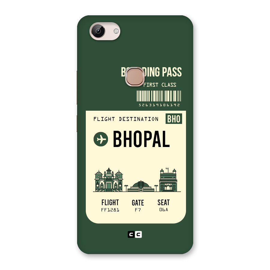 Bhopal Boarding Pass Back Case for Vivo Y83