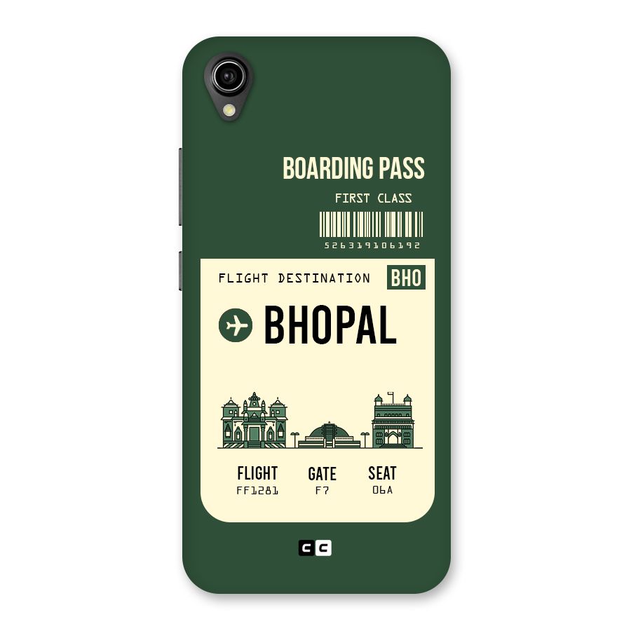 Bhopal Boarding Pass Back Case for Vivo Y90