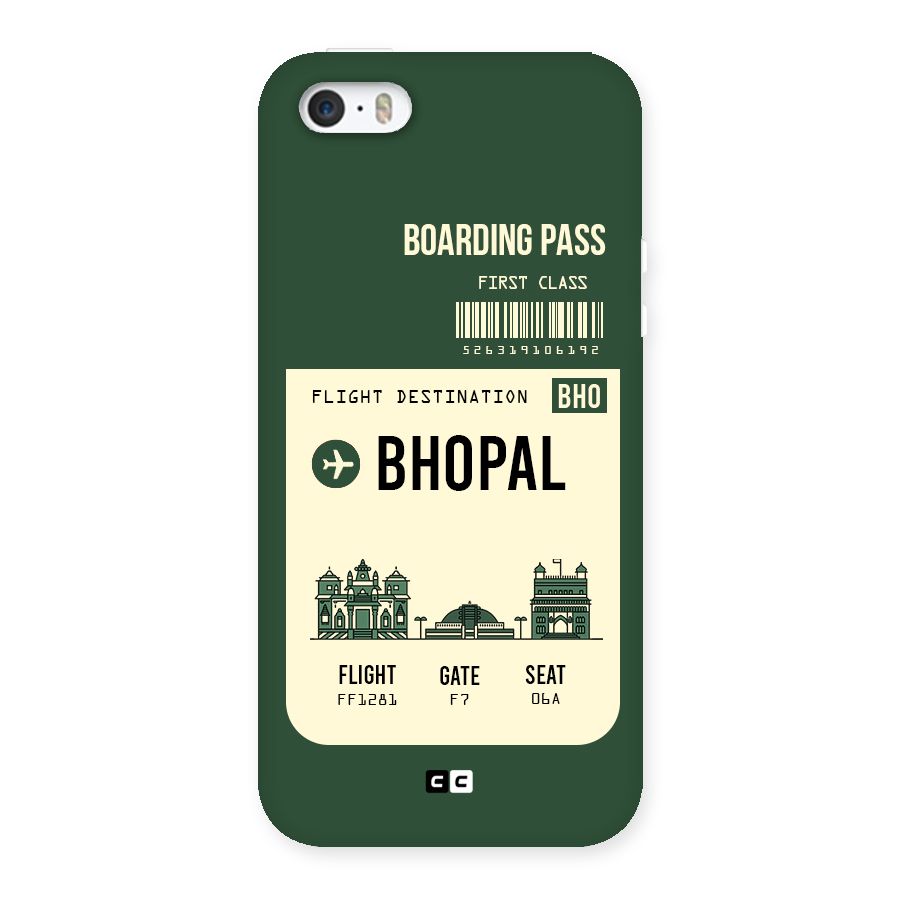 Bhopal Boarding Pass Back Case for iPhone 5 5S