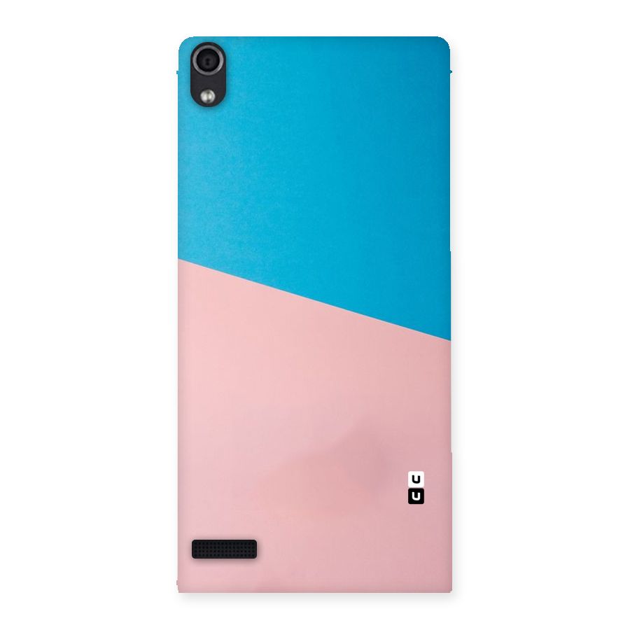 Bicolor Design Back Case for Ascend P6