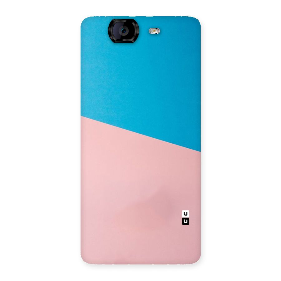 Bicolor Design Back Case for Canvas Knight A350