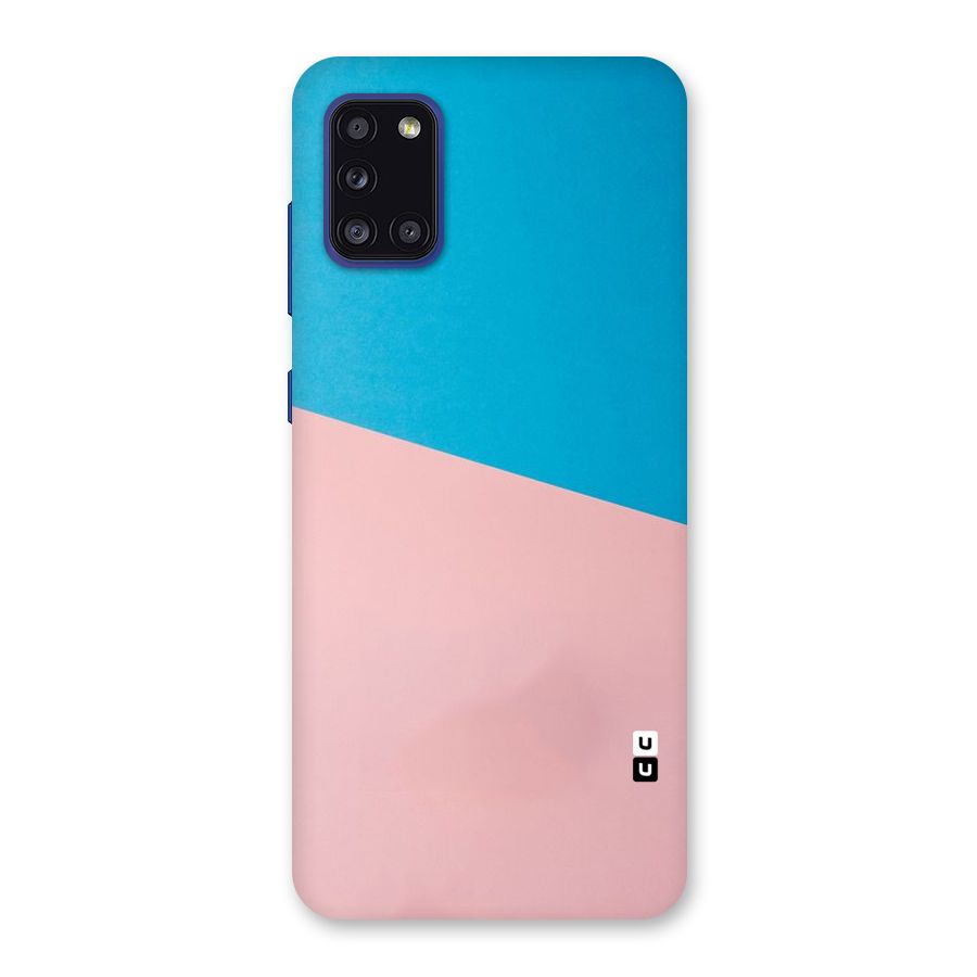 Bicolor Design Back Case for Galaxy A31