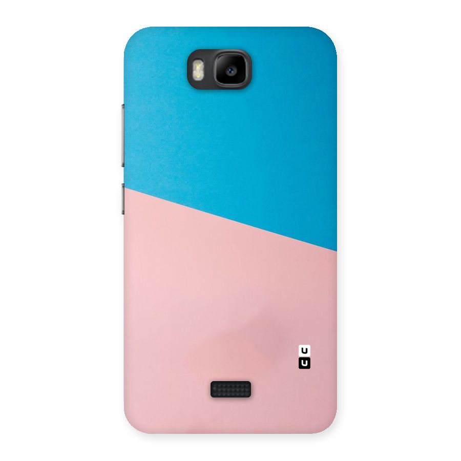 Bicolor Design Back Case for Honor Bee