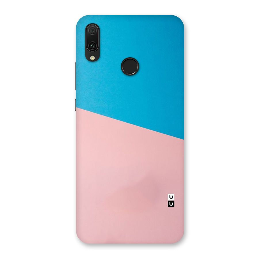 Bicolor Design Back Case for Huawei Y9 (2019)