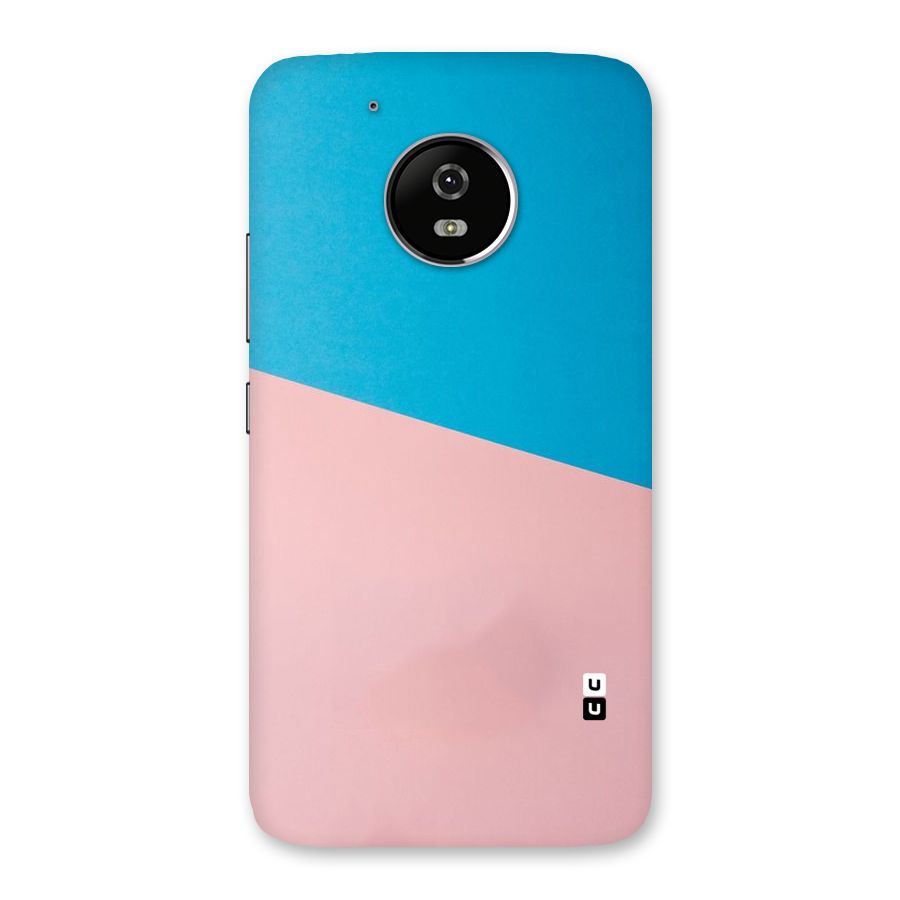 Bicolor Design Back Case for Moto G5