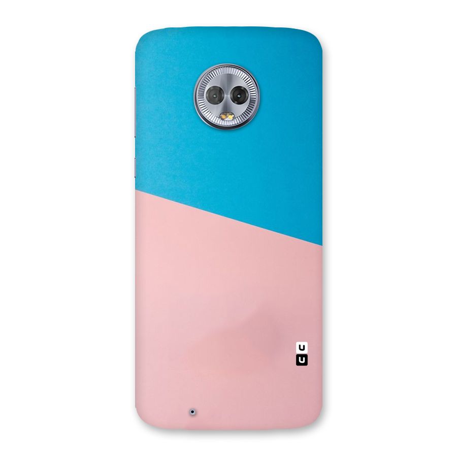 Bicolor Design Back Case for Moto G6