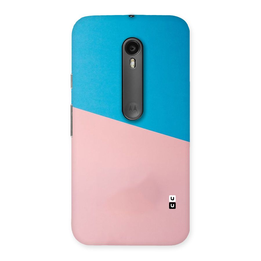 Bicolor Design Back Case for Moto G Turbo