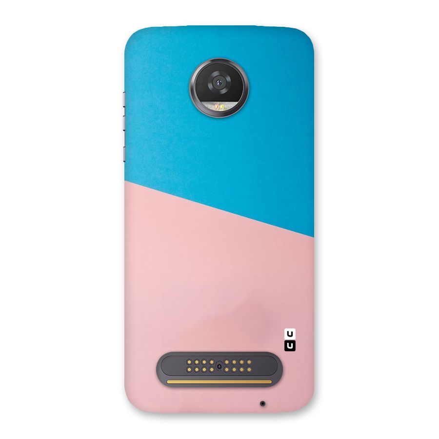 Bicolor Design Back Case for Moto Z2 Play
