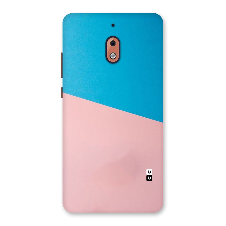 Bicolor Design Back Case for Nokia 2.1