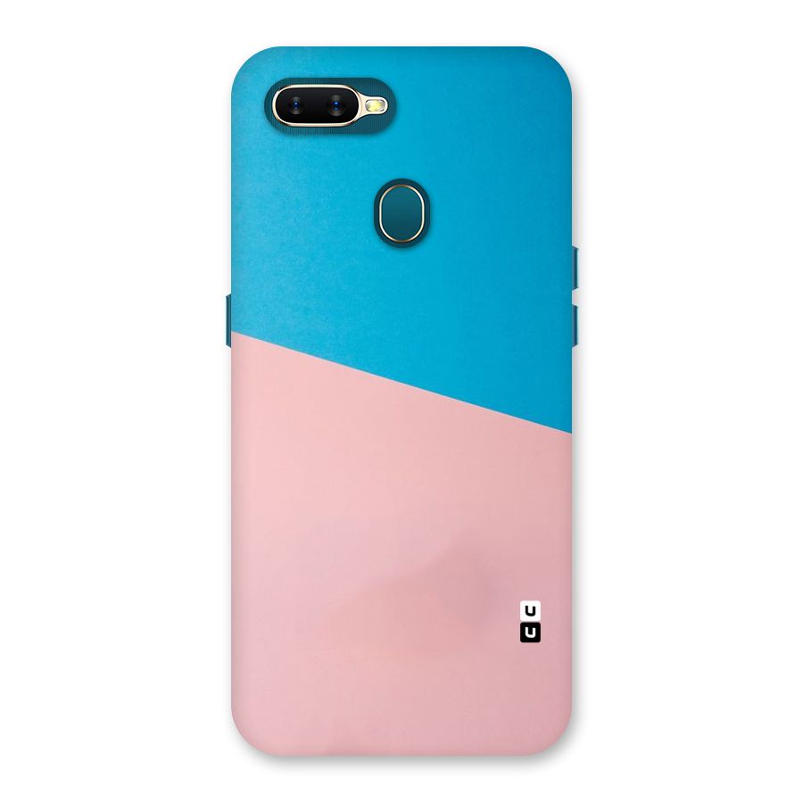Bicolor Design Back Case for Oppo A12s