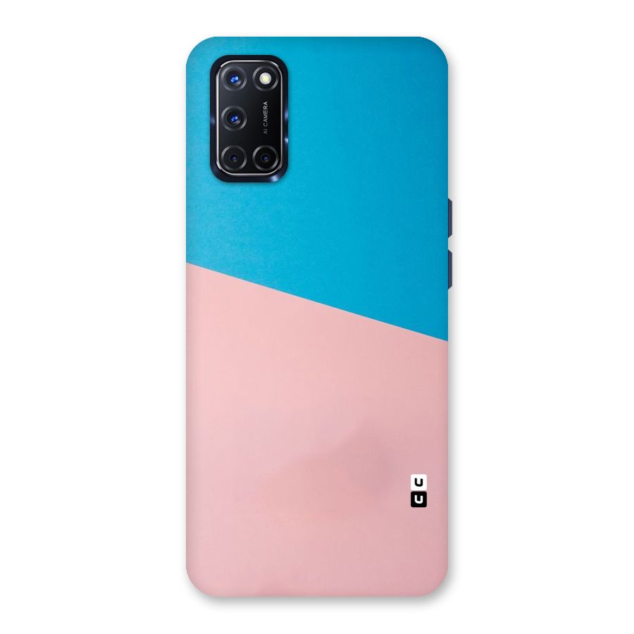 Bicolor Design Back Case for Oppo A52