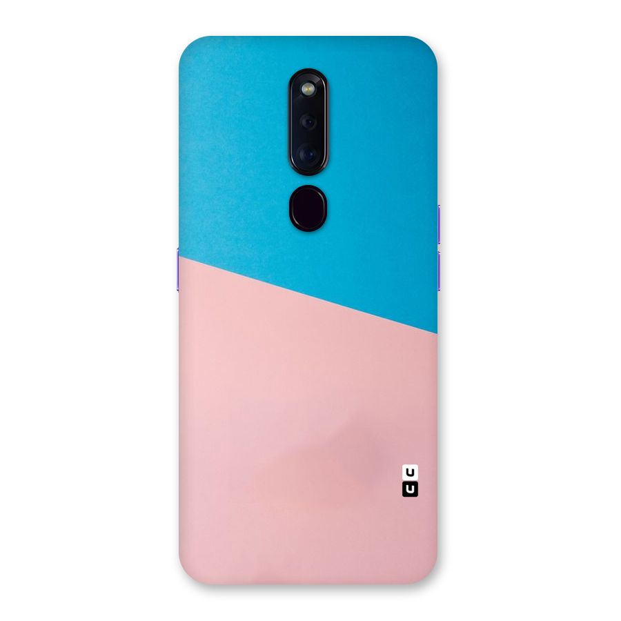 Bicolor Design Back Case for Oppo F11 Pro