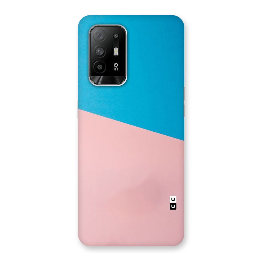 Bicolor Design Back Case for Oppo F19 Pro Plus 5G