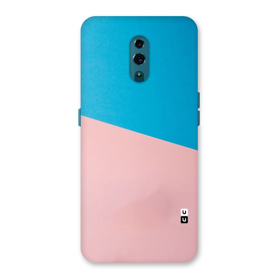 Bicolor Design Back Case for Oppo Reno